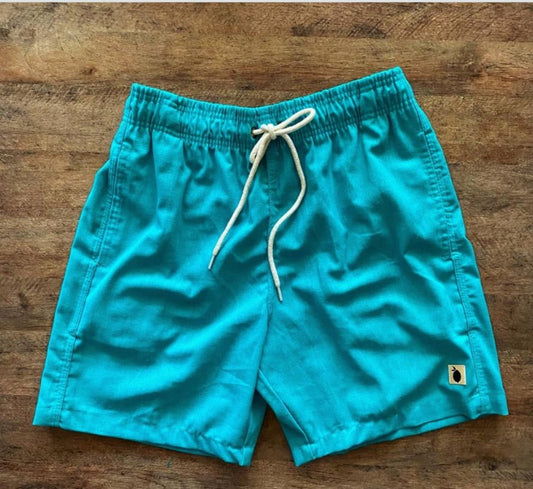 SHORT LINHO AZUL TURQUESA