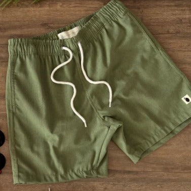 SHORT LINHO VERDE MILITAR